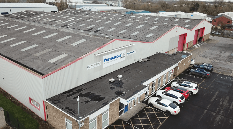 Permaroof's Head Office in Alfreton, Derbyshire