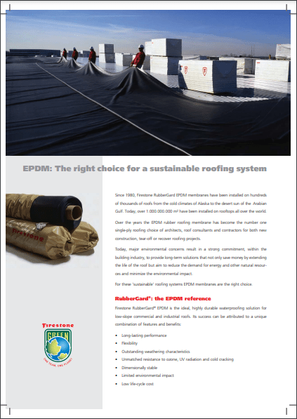 Elevate RubberGard EPDM - Sustainable Roofing