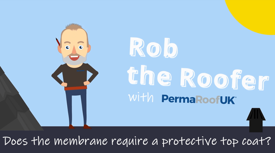 Does EPDM Need a Protective Topcoat? | Rob the Roofer