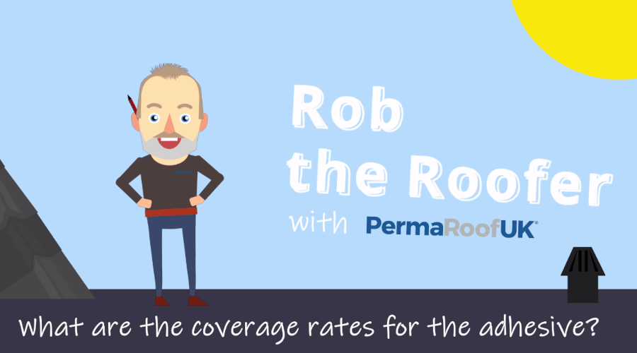 Coverage Rates for EPDM Adhesive | Rob the Roofer