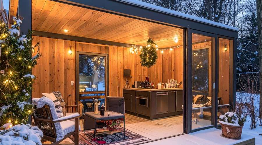 Winter Grotto | PermaRoof Garden Buildings